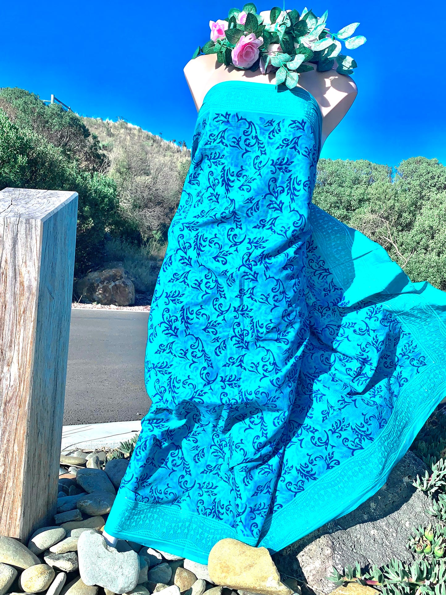 Handcrafted beach sarong