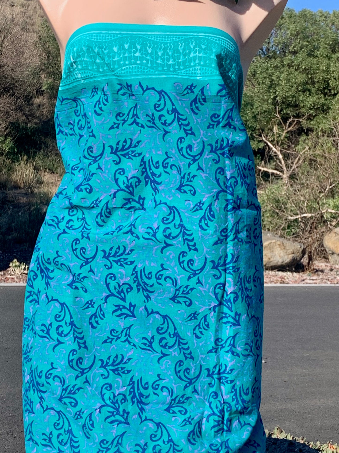 Handcrafted beach sarong