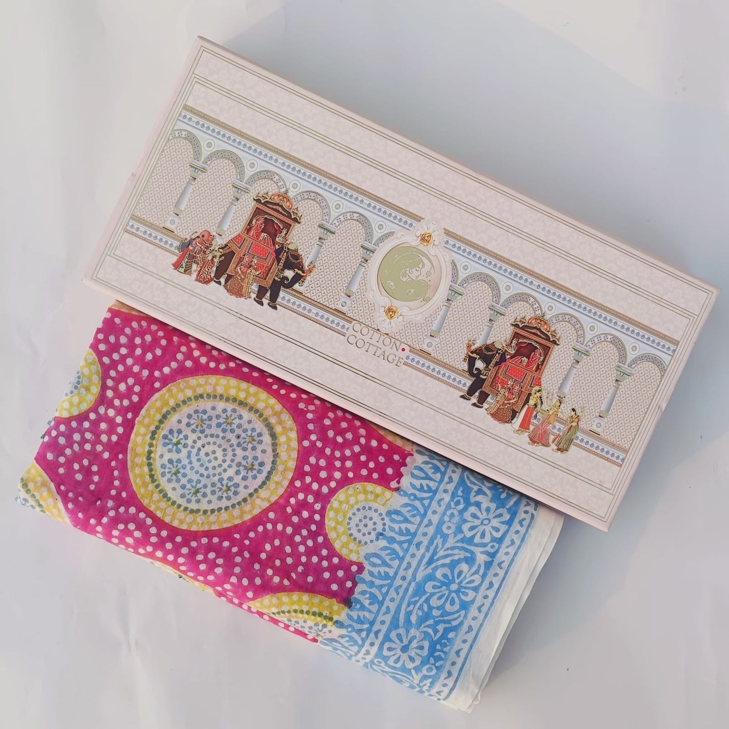 Luxurious "The Blush of Hope Sarong."
