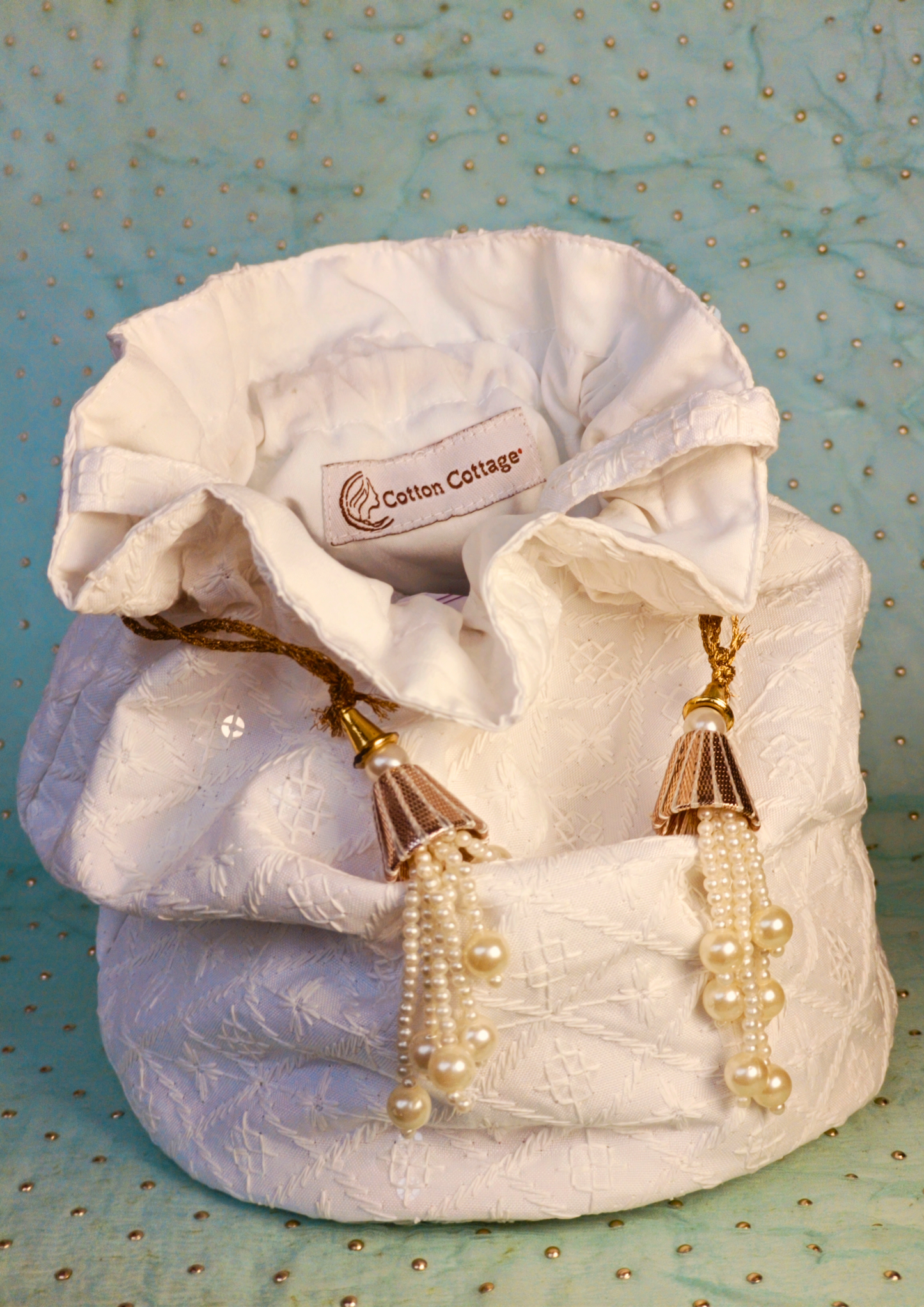 Pure cotton handbags - Potli Bags