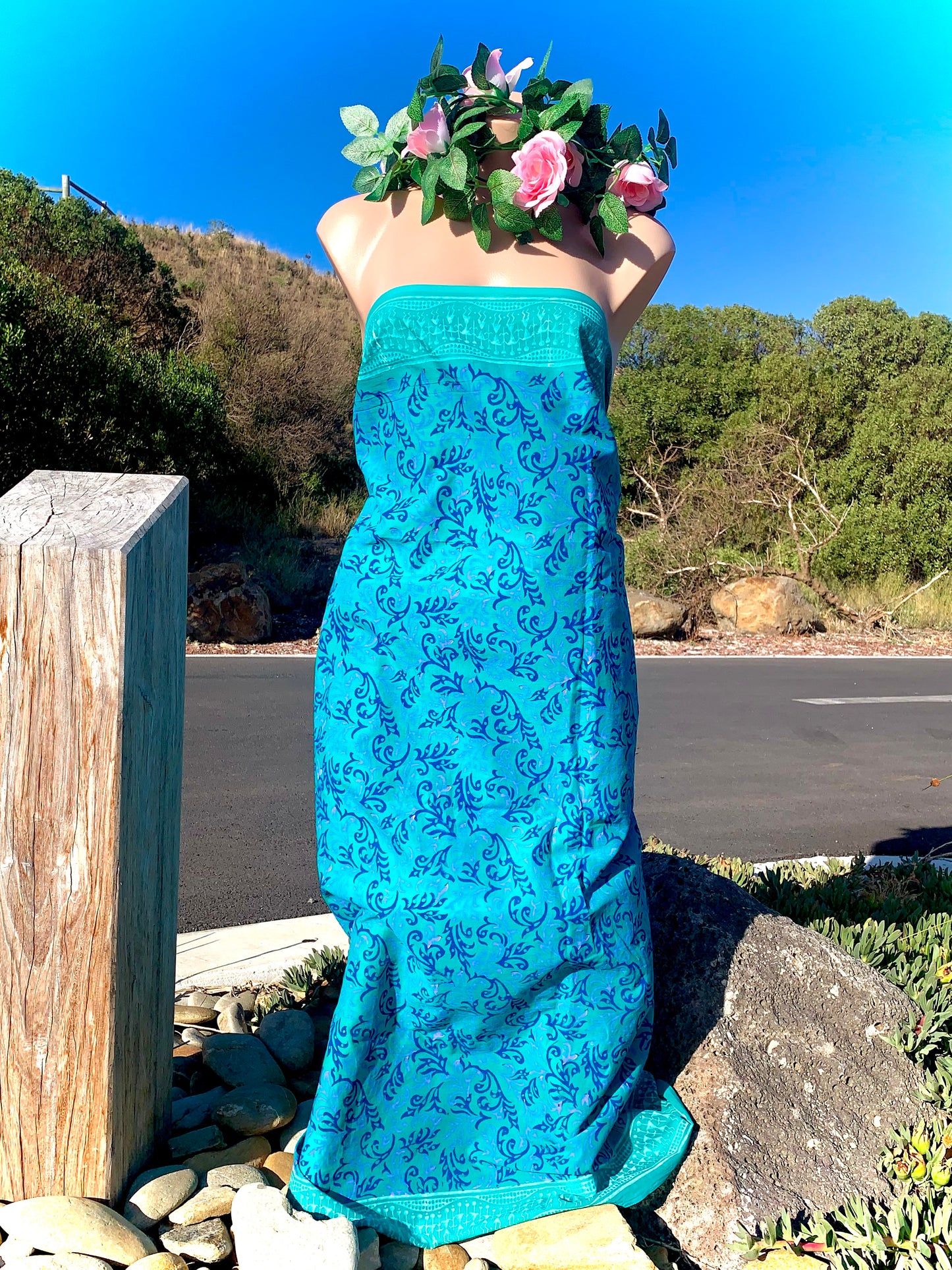 Handcrafted beach sarong